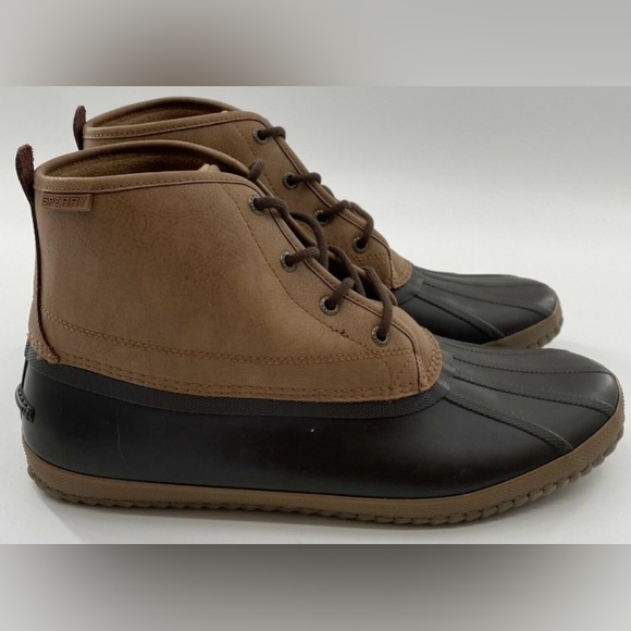 Sperry Men's Breakwater Duck Boot Fleece-Lined
Navy Blue/Tan STS22776 size 11 - Picture 5 of 6